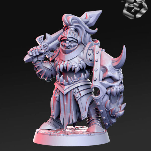 Grumm-RN-Estudio-welcome-to-the-abyss-collection-figurines-fantasy-tabletop-RPG-3D-miniatures-knight