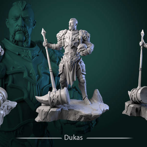 Dukas-statue-75mm-figurines-fantasy-tabletop-RPG-3D-miniatures-white-werewolf-tavern